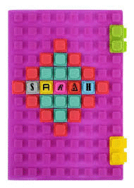 WAFF LIBRETA GRANDE MORADA