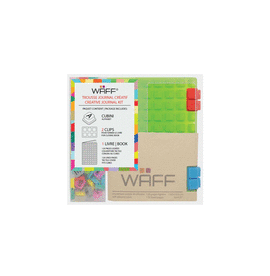 WAFF COMBO CUADERNO MINI +100 CUBINIS VERDE