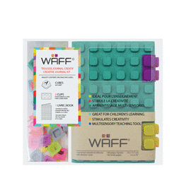 WAFF VERDE MALACHITE GLITTER MEDIUM COMBO JOURNAL