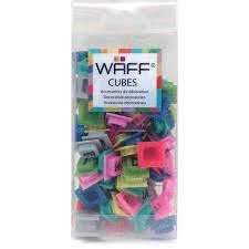 WAFF CUBOS DE COLORES GLITTER