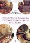ESTARCIDOS MADERA Y OTROS MATERIALES PINTADOS