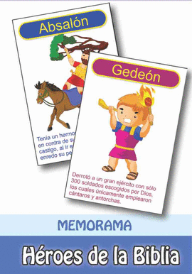 MEMORAMA HEROES DE LA BIBLIA