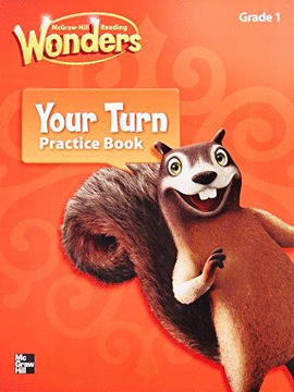 READING WONDERS YOUR TURN PRACTICE BOOK GRADE 1