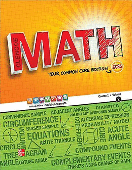 MATH, COURSE 2, STUDENT EDITION, VOLUME 2