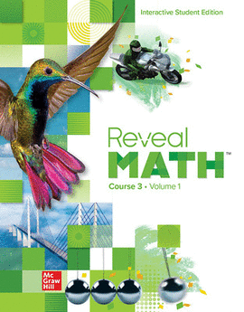 REVEAL MATH COURSE 3, INTERACTIVE STUDENT EDITION, VOLUME 1