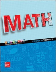 GLENCOE MATH COURSE 1 STUDENT EDITION VOLUME 1