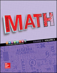 GLENCOE MATH COURSE 3 STUDENT EDITION VOLUMEN 2