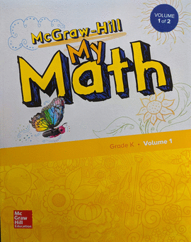 MY MATH GRADE K STUDENT´S EDITION VOL. 1