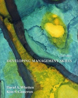 DEVELOPING MANAGEMENT SKILLS 6° EDITION