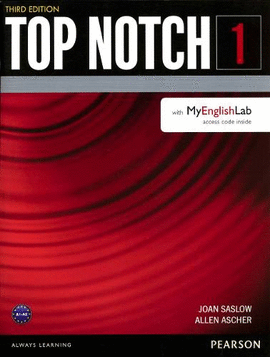 TOP NOTCH 1STUDENT BOOK WITH MYENGLISHLAB 3 EDITION