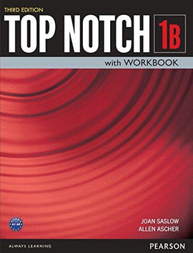 TOP NOTCH 1 STUDENT BOOK/WORKBOOK SPLIT B