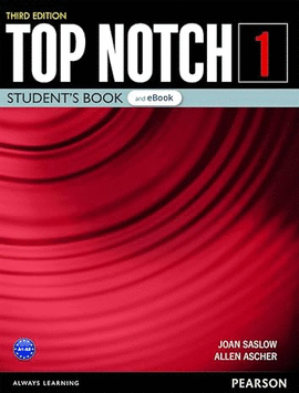 TOP NOTCH 1 STUDENT'S BOOK & EBOOK WITH DIGITAL RESOURCES & APP
