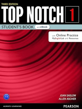 TOP NOTCH LEVEL 1 STUDENTS BOOK & EBOOK WITH WITH