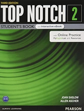 TOP NOTCH LEVEL 2 STUDENTS BOOK & EBOOK WITH WITH