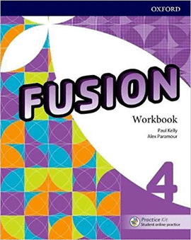 FUSION 4 WORKBOOK WITH PRACTICE KIT