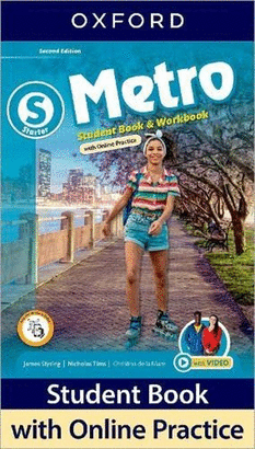 METRO 2E STARTER SB AND WB WITH ONLINE PRACTICE