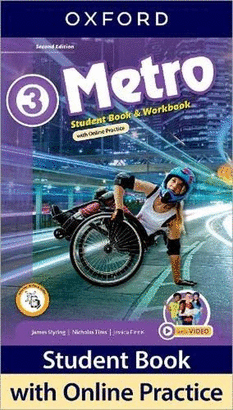 METRO 2E LEVEL 3 SB AND WB WITH ONLINE PRACTICE