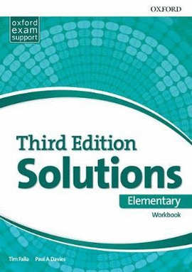 SOLUTIONS 3ED ELEMENTARY WORKBOOK