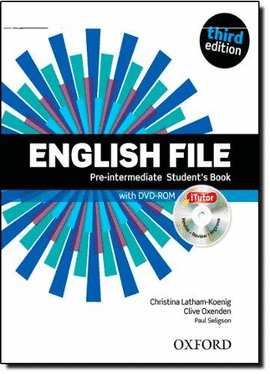 ENGLISH FILE PRE-INT SB & ITUTOR PACK 3ED