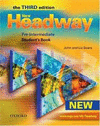 NEW HEADWAY PRE-INTERM  SBK THIRD EDITION