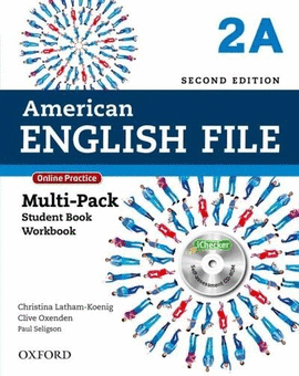 AMERICAN ENGLISH FILE 2: MULTIPACK A WITH ONLINE PRACTICE AND ICHECKER 2ND EDITION