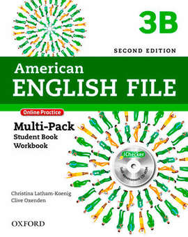 AMERICAN ENGLISH FILE 3B MULTI PACK 2° EDITION