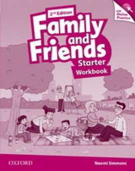 AMERICAN FAMILY AND FRIENDS STARTER WORDBOOK 2ND EDITION WITH ONLINE PRACTICE