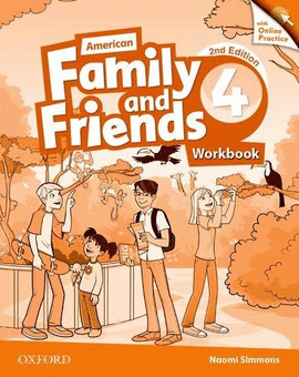 AMERICAN FAMILY AND FRIENDS 4  WORKBOOK WITH ONLINE PRACTICE