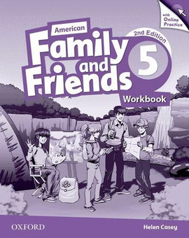 AMERICAN FAMILY AND FRIENDS 5 WORKBOOK WITH ONLINE PRACTICE