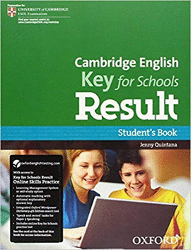 CAMBRIDGE ENGLISH KEY FOR SCHOOLS RESULT SB