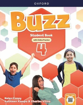 BUZZ 4 STUDENT BOOK WITH ONLINE PRACTICE