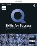 Q SKILLS FOR SUCCESS 4. READING AND WRITING WITH ONLINE PRACTICE