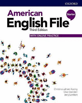 AMERICAN ENGLISH FILE THIRD EDITION WHITH ONLINE PRACTICE STARTER