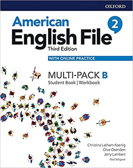 AMERICAN ENGLISH FILE 3E 2B MULTIPACK