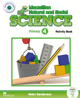 MACMILLAN NATURAL SOCIAL SIENCE 4 PRIMARY ACTIVITY BOOK  CD