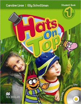 HATS ON TOP 1 STUDENT'S BOOK +CD + STICKER