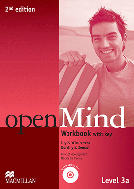 OPENMIND 2ND ED AE WORKBOOK WITH KEY & CD PACK 3A