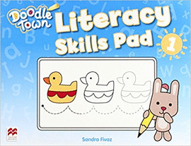 DOODLE TOWN  LITERACY SKILLS PAD 1