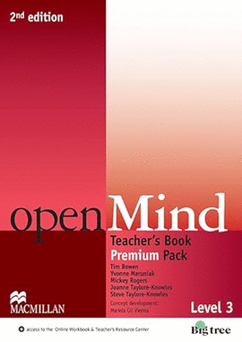 OPENMIND 2ND EDITION LEVEL 3 TEACHER'S BOOK PREMIUM PLUS PACK