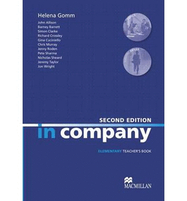 IN COMPANY ELEMENTARY TEACHER'S BOOK  2° ED.