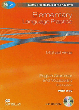 NEW ELEMENTARY LANGUAGE PRACTICE   SB W K + CD ROM