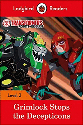 TRANSFORMERS GRIMLOCK STOPS THE DECEPTICONS