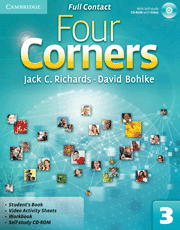 FOUR CORNERS 3 FULL CONTACT WITH SELF-STUDY CD-ROM
