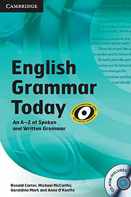 ENGLISH GRAMMAR TODAY CD-ROM INCLUDED