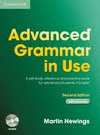 NEW ADVANCED GRAMMAR IN USE WITH ANSWERS C/CD SECOND EDITION