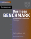 BUSINESS BENCHMARK PRE-INTERM TO INTERM TEACHER'S RESOURCE BOOK