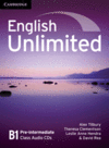 ENGLISH UNLIMITED PRE-INTERMEDIATE CLASS AUDIO CDS (3)