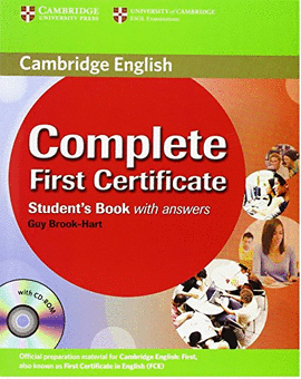 COMPLETE FIRST CERTIFICATE  SBK WITH ANSWERS