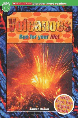 VOLCANOES LEVEL 3 RUN FOR YOUR LIFE! WITH FREE FUN DIGITAL BOOK