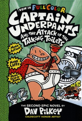 CAPITAN UNDERPANTS AND THE ATTACK OF THE TALKING TOILETS COLOR